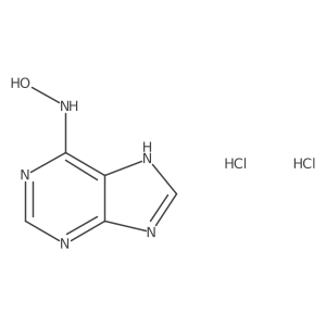 N-(7H-Purin-6-yl)hydroxylamine;dihydrochloride Structure