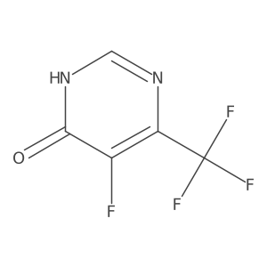 5-Fluoro-6-(trifluoromethyl)pyrimidin-4(3H)-one Structure