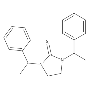 1,3-Bis[(s)phenylethyl]imidazolidine-2-thione结构式