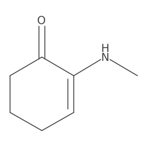 2-(Methylamino)cyclohex-2-en-1-one结构式