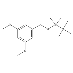 Tert-butyl((3,5-dimethoxybenzyl)oxy)dimethylsilane Structure