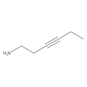 Hex-3-YN-1-amine Structure