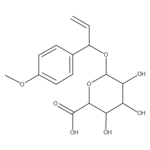 1'-Hydroxyestragole glucuronide Structure