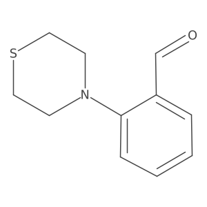 2-Thiomorpholinobenzaldehyde结构式