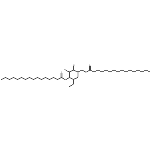 D-Glucopyranoside methyl 2,6-dipalmitate Structure