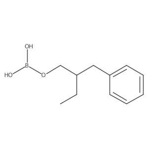 1-Butanol, 2-benzyl-, boric ester Structure