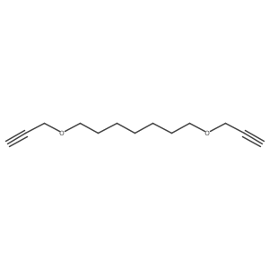 1,7-Bis(prop-2-yn-1-yloxy)heptane结构式