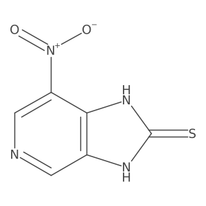 1,3-dihydro-7-nitro-2H-Imidazo[4,5-c]pyridine-2-thione Structure