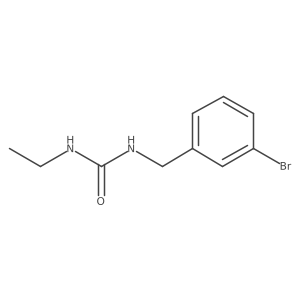 1-(3-Bromobenzyl)-3-ethylurea Structure
