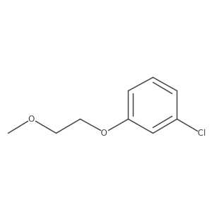 1-Chloro-3-(2-methoxyethoxy)benzene Structure