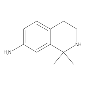 1,1-Dimethyl-1,2,3,4-tetrahydroisoquinolin-7-amine Structure