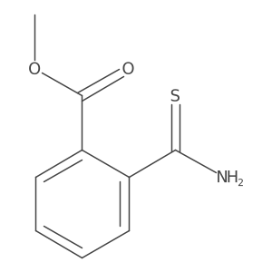 Methyl 2-carbamothioylbenzoate结构式