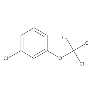 3-(Trichloromethoxy)chlorobenzene结构式