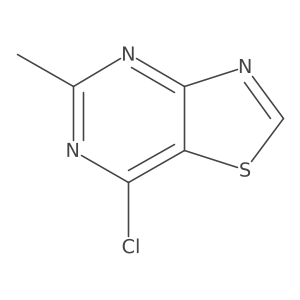 7-Chloro-5-methylthiazolo[4,5-d]pyrimidine Structure