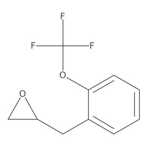 2-{[2-(Trifluoromethoxy)phenyl]methyl}oxirane Structure