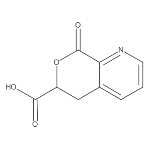 8-Oxo-6,8-dihydro-5H-pyrano[3,4-b]pyridine-6-carboxylic acid结构式