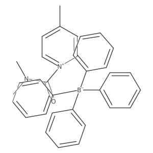 1-(Dimethylcarbamoyl)-4-methylpyridin-1-ium tetraphenylborate Structure