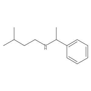 (3-Methylbutyl)(1-phenylethyl)amine Structure