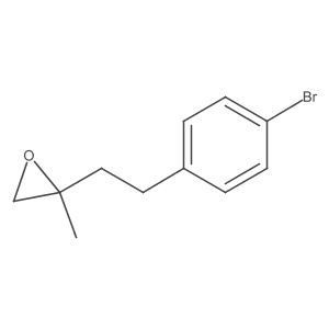 2-[2-(4-Bromophenyl)ethyl]-2-methyloxirane结构式