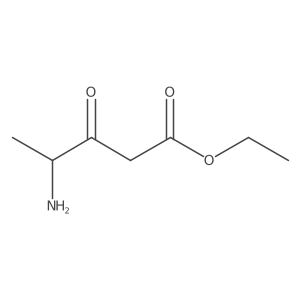 Ethyl 4-amino-3-oxopentanoate Structure