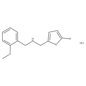1-(5-fluoro-2-thienyl)-N-(2-methoxybenzyl)methanamine Structure