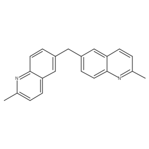 Bis(2-methylquinolin-6-yl)methane Structure
