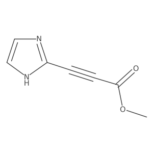 methyl 3-(1H-imidazol-2-yl)prop-2-ynoate Structure