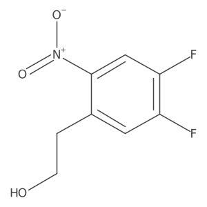 2-(4,5-Difluoro-2-nitrophenyl)ethanol Structure