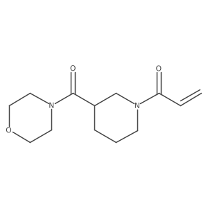 1-[3-(Morpholine-4-carbonyl)piperidin-1-yl]prop-2-en-1-one Structure
