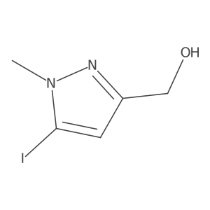 (5-iodo-1-methyl-1H-pyrazol-3-yl)methanol Structure