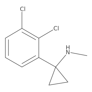 1-(2,3-dichlorophenyl)-N-methylcyclopropan-1-amine Structure