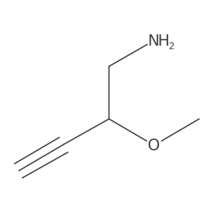 2-Methoxybut-3-yn-1-amine结构式