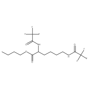 Lysine, N,N-di(trifluoroacetyl)-, n-butyl ester结构式