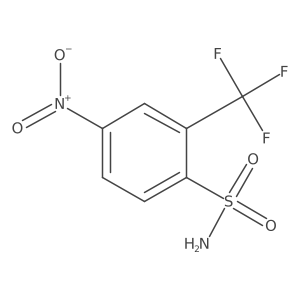 4-Nitro-2-(trifluoromethyl)benzenesulfonamide Structure