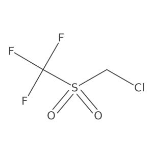 Chloromethyl trifluoromethyl sulfone, 96%结构式