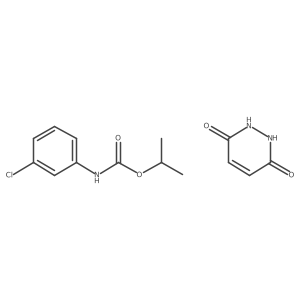 (3-Chlorophenyl)carbamic acid 1-methylethyl ester mixt. with 1,2-dihydro-3,6-pyridazinedione Structure