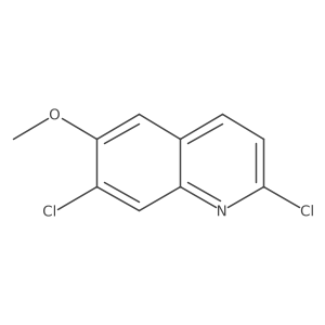 2,7-Dichloro-6-methoxyquinoline Structure