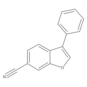 6-Cyano-3-phenylbenzofuran结构式