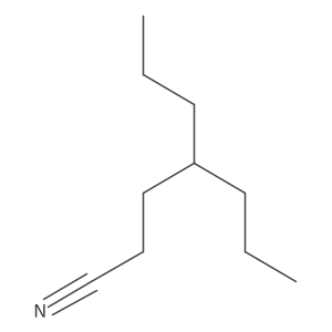 4-Propylheptanenitrile结构式
