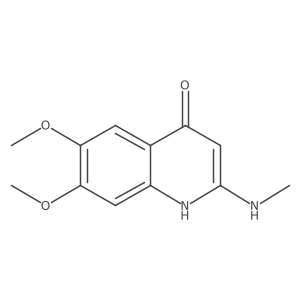 6,7-Dimethoxy-2-methylamino-quinolin-4-ol Structure