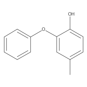 4-Methyl-2-phenoxyphenol结构式