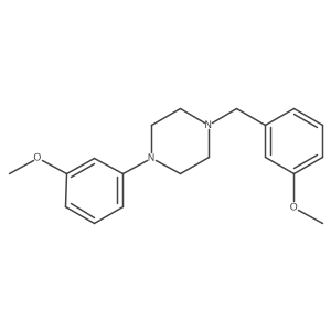 1-(3-Methoxybenzyl)-4-(3-methoxyphenyl)piperazine结构式