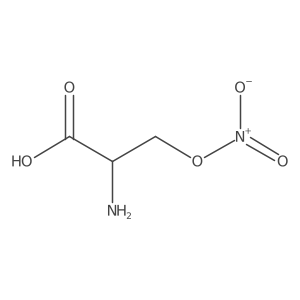 (S)-2-amino-3-nitroxypropionic acid结构式