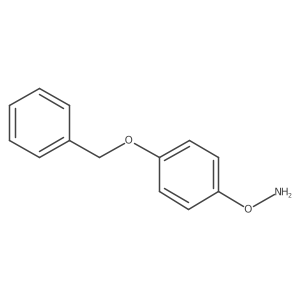 O-[4-(Benzyloxy)phenyl]hydroxylamine结构式