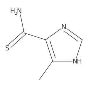 4-methyl-1H-Imidazole-5-carbothioamide Structure