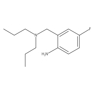 2-[(Dipropylamino)methyl]-4-fluoroaniline结构式