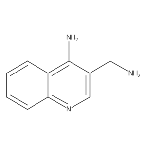 3-(Aminomethyl)quinolin-4-amine Structure