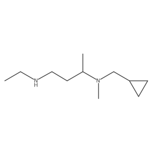 N3-(Cyclopropylmethyl)-N1-ethyl-N3-methyl-1,3-butanediamine Structure