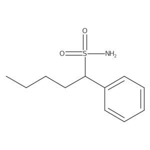 1-Phenylpentane-1-sulfonamide Structure