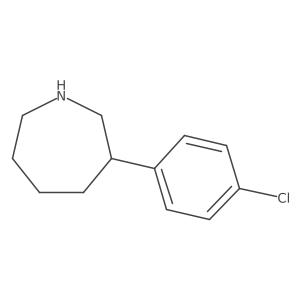 3-(4-Chlorophenyl)azepane Structure